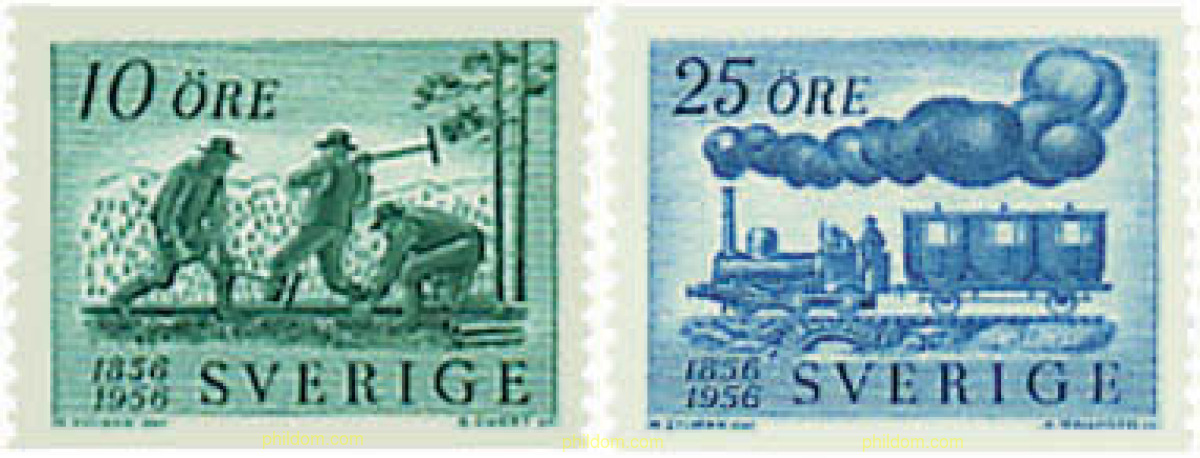 CENTENARIO DE LOS FERROCARRILES SUECOS