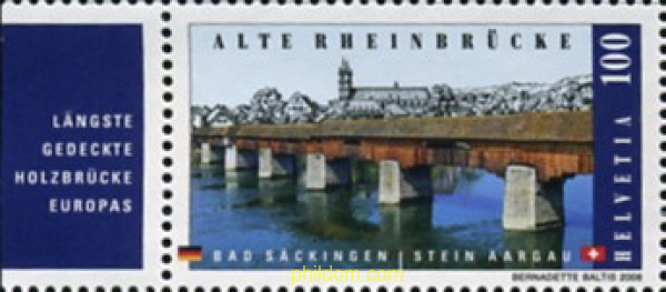 PUENTE SOBRE EL RIO RIN EN BAD SÄCKINGEN