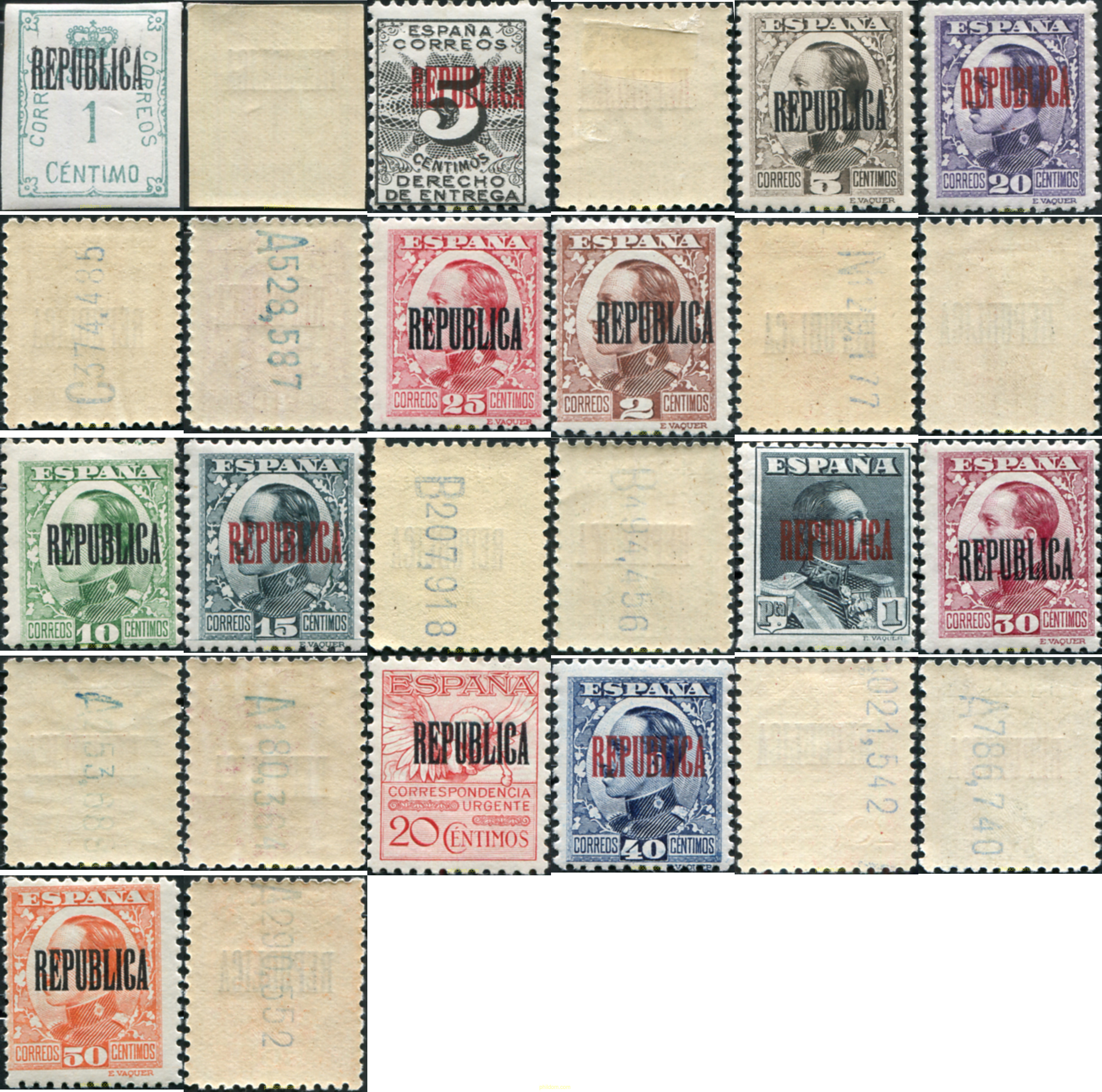 SELLOS DE 1920 1930 Y 1931 EMISION PRIVADA