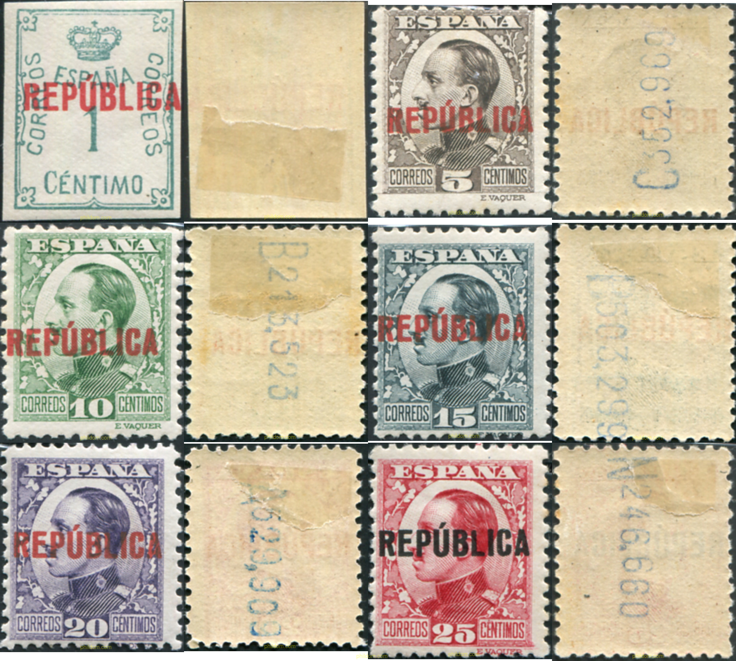 SELLOS DE 1920 1930 Y 1931 EMISION PRIVADA