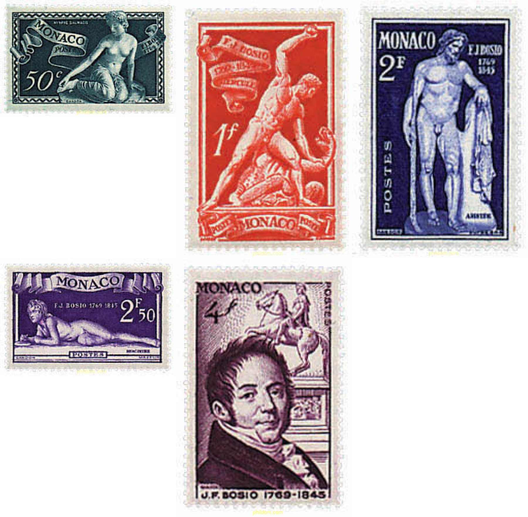 HOMENAJE AL ESCULTOR FRANCOIS-JOSEPH BOSIO