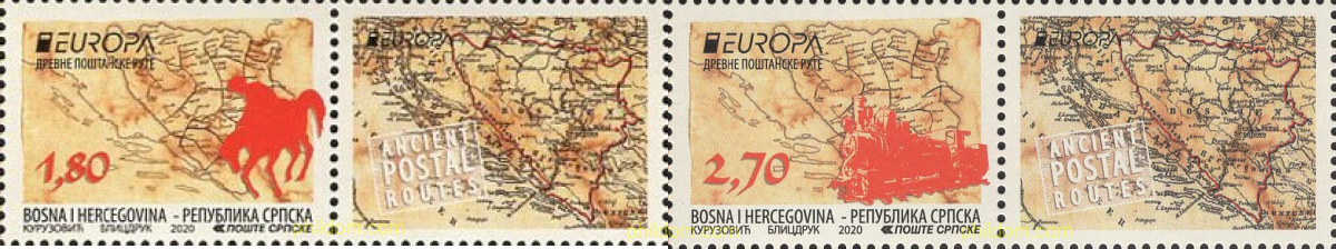 EUROPA 2020 - ANTIGUAS RUTAS POSTALES