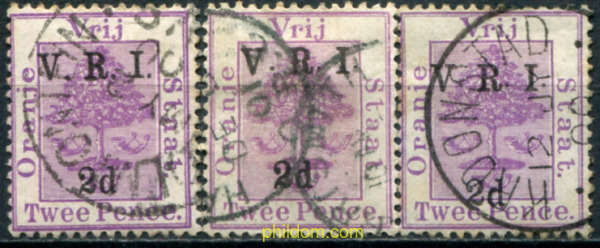 SELLOS DE 1868-94 SOBRECARGADOS