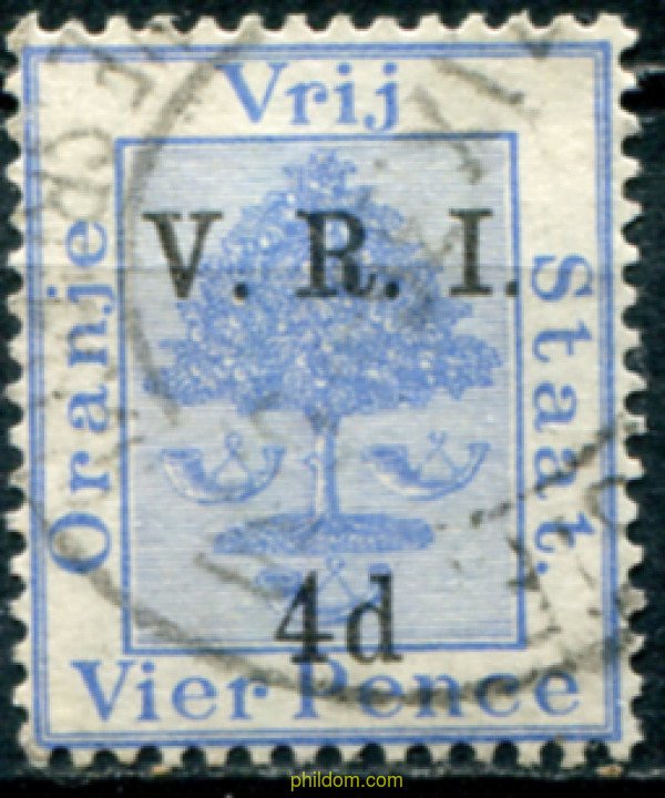 SELLOS DE 1868-94 SOBRECARGADOS