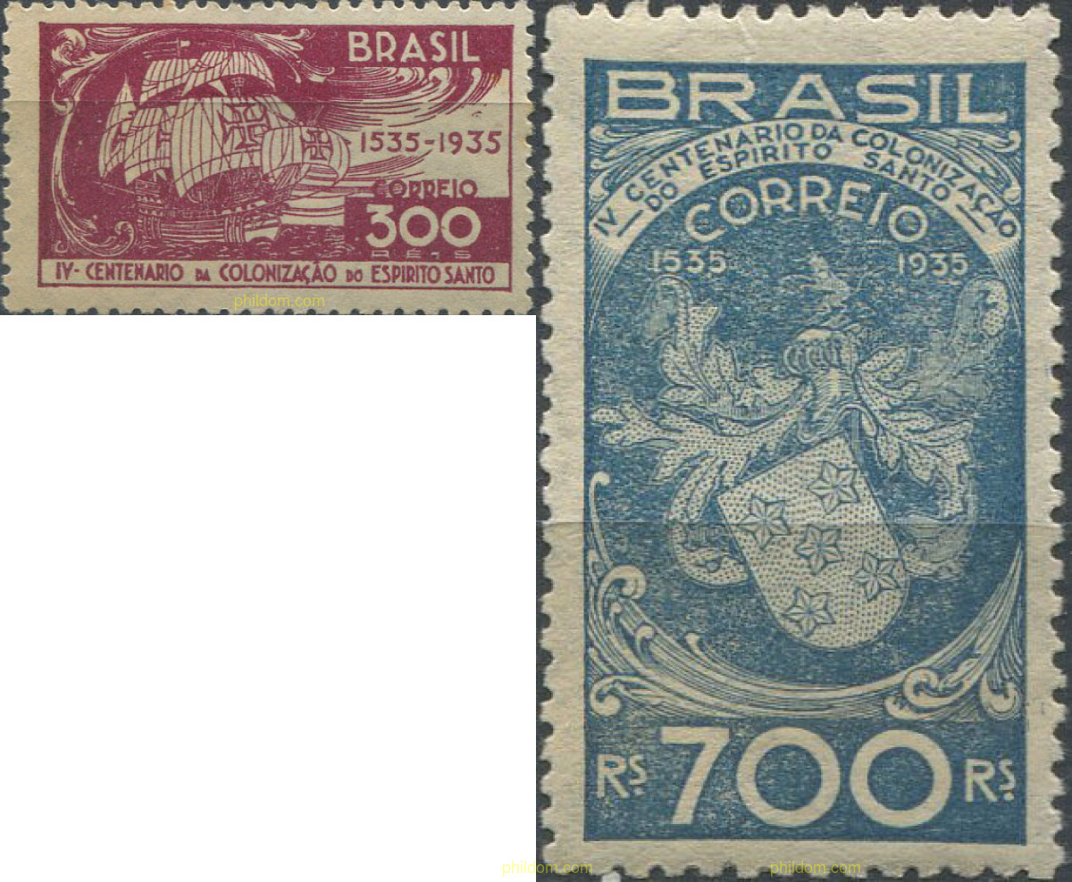 4 CENTENARIO DE LA COLONIZACION DEL ESTADO DE ESPIRITO SANTO