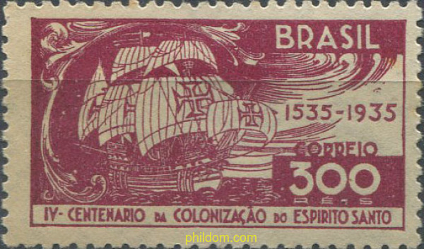 4 CENTENARIO DE LA COLONIZACION DEL ESTADO DE ESPIRITO SANTO