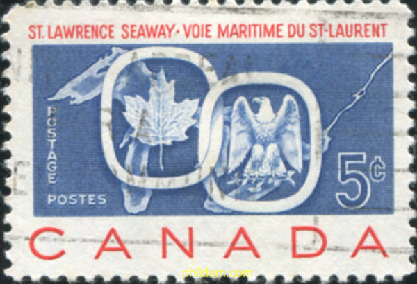 INAGURACION DEL LA RUTA MARITIMA DE SAINT-LAURENT