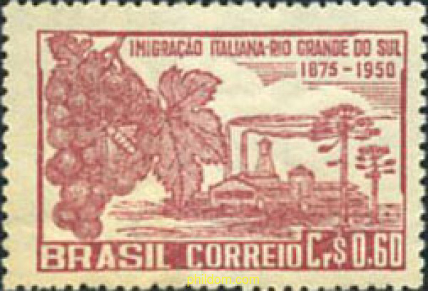 75 ANIVERSARIO DE LA INMIGRACION ITALIANA EN EL ESTADO DE RIO GRANDE