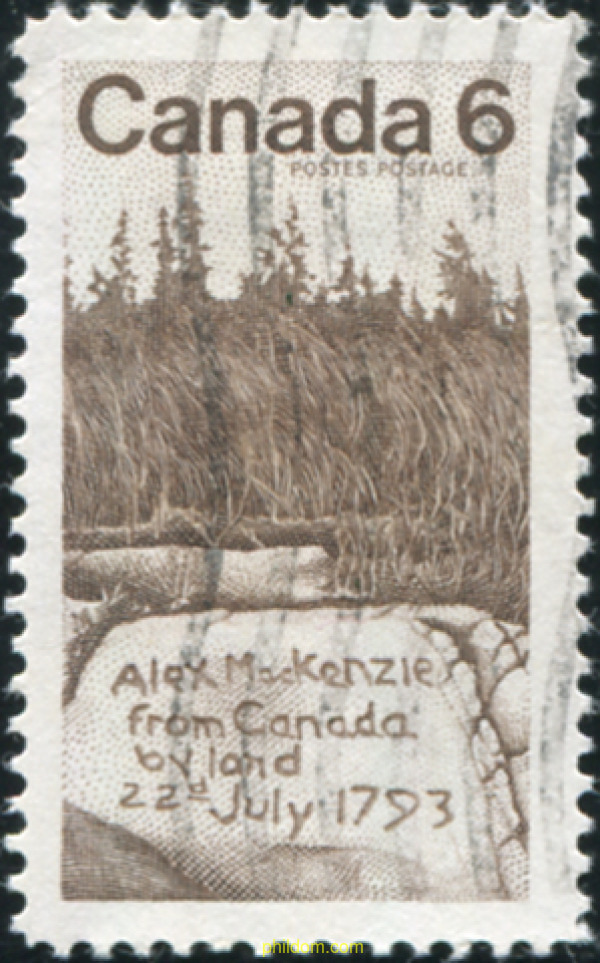 150 ANIVERSARIO DE LA MUERTE DE SIR ALEXANDER MACKENZIE, EXPLORADOR