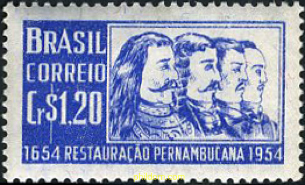 TRICENTENARIO DE LA REPRESA DE PERNAMBOUC AUXILIAR DE HOLLANDAIS
