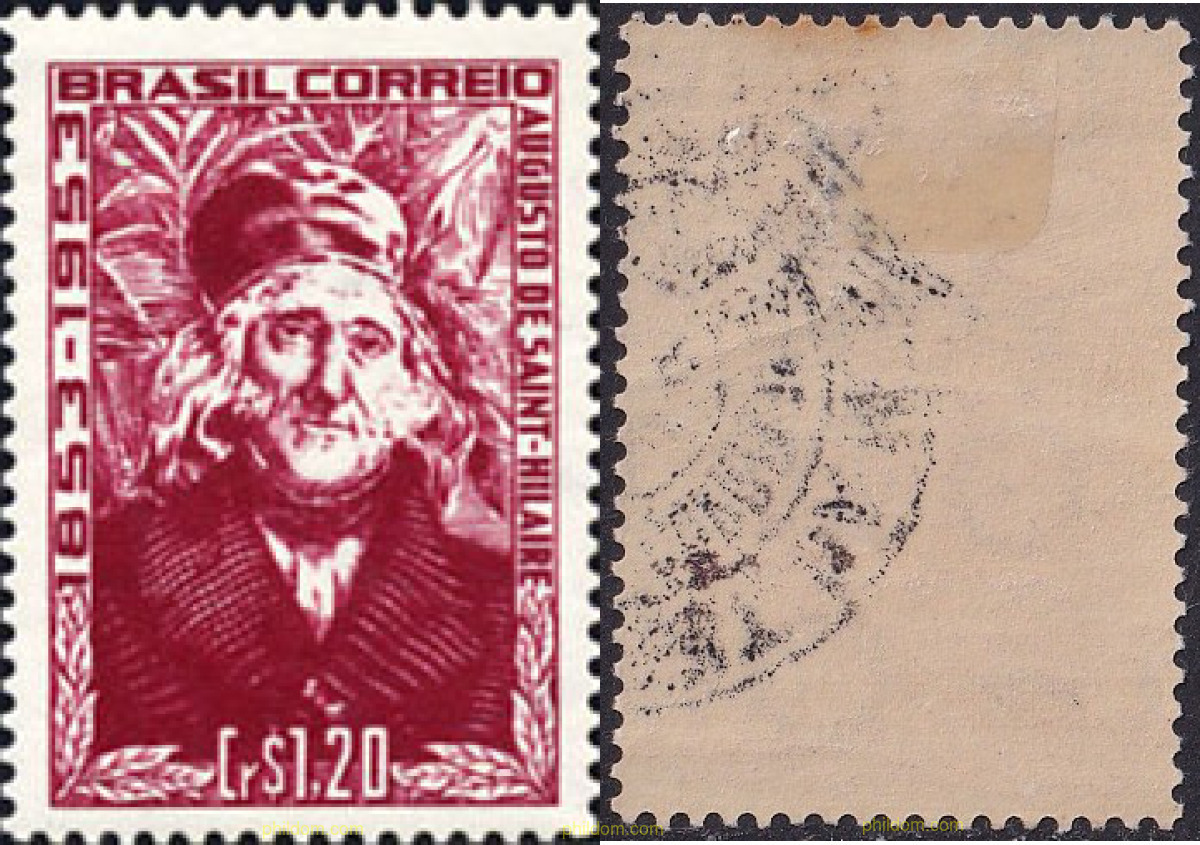 CENTENARIO DE LA MUERTE DEL EXPLORADOR AUGUSTO DE SAINT-HILAIRE