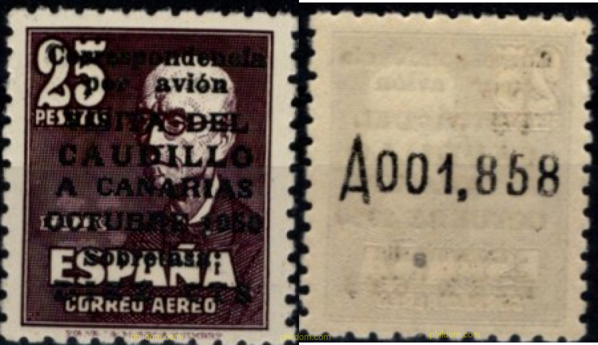 VISITA DEL CAUDILLO A CANARIAS